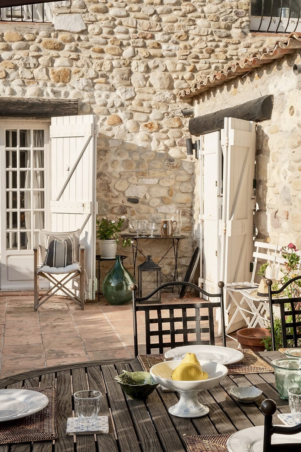 Terrace detail