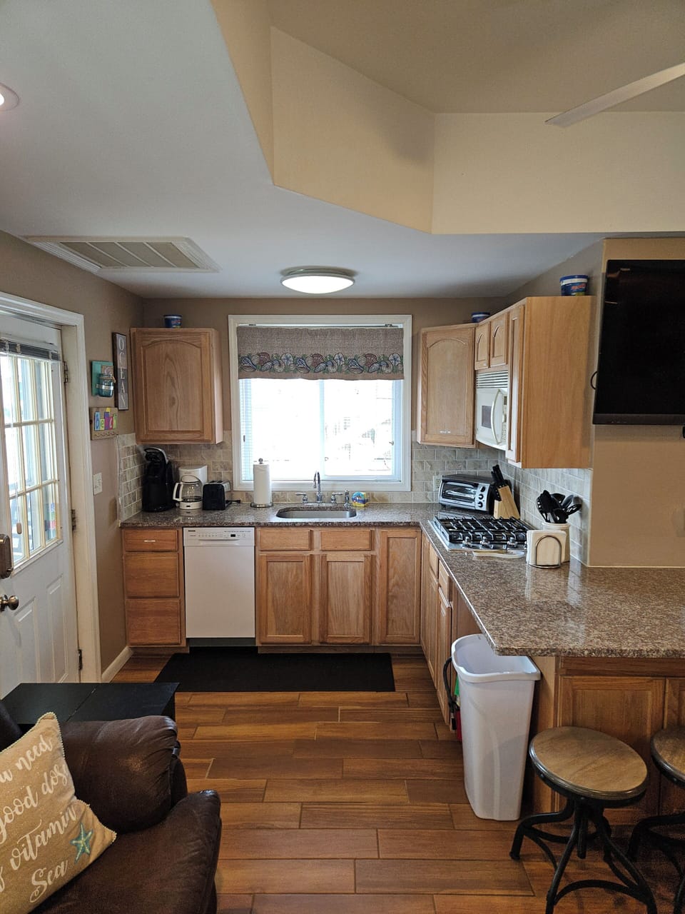 Fully stock kitchen for cooking those meals
