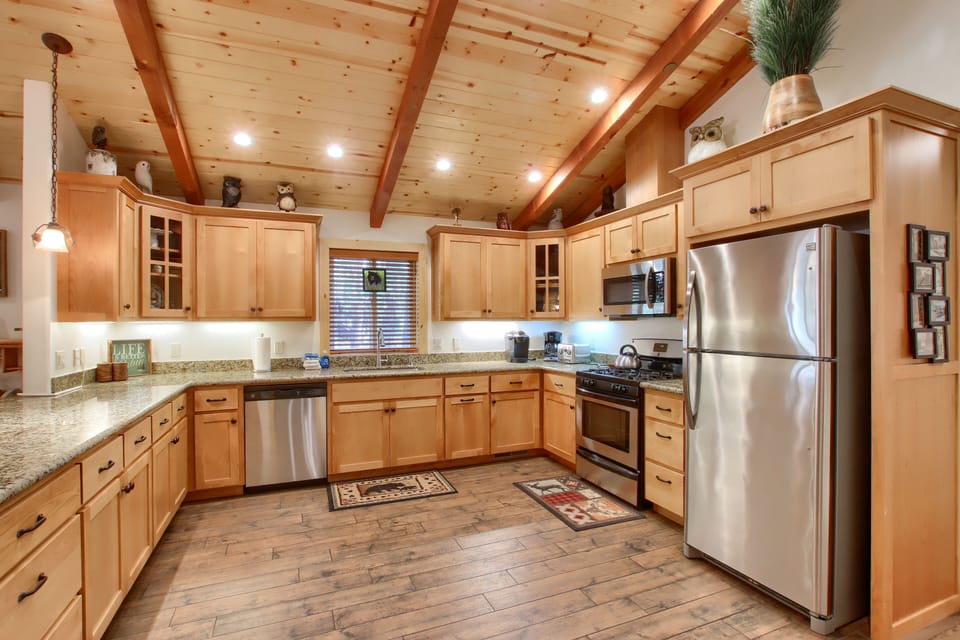 Fully equipped kitchen