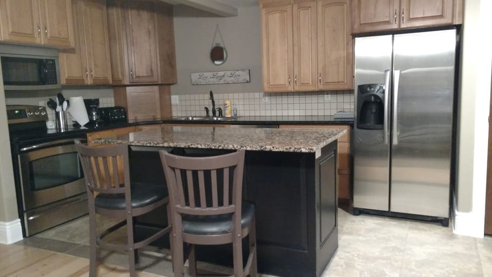 Upstairs kitchen