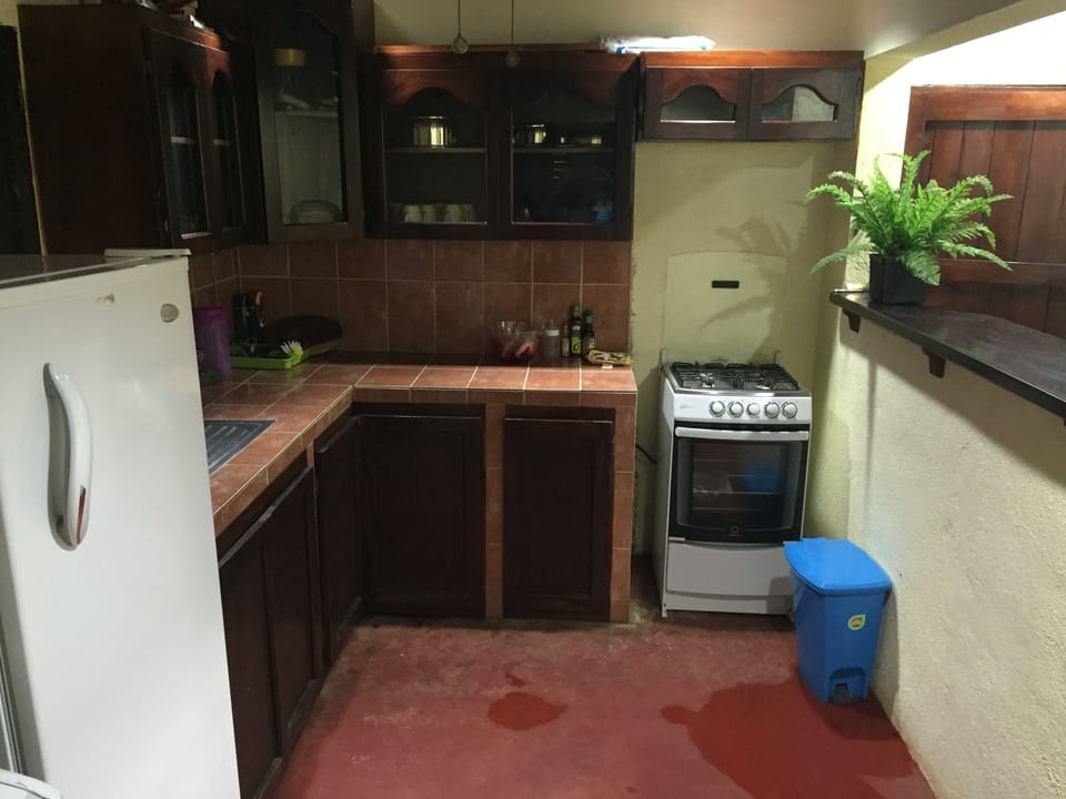 very functional kitchen