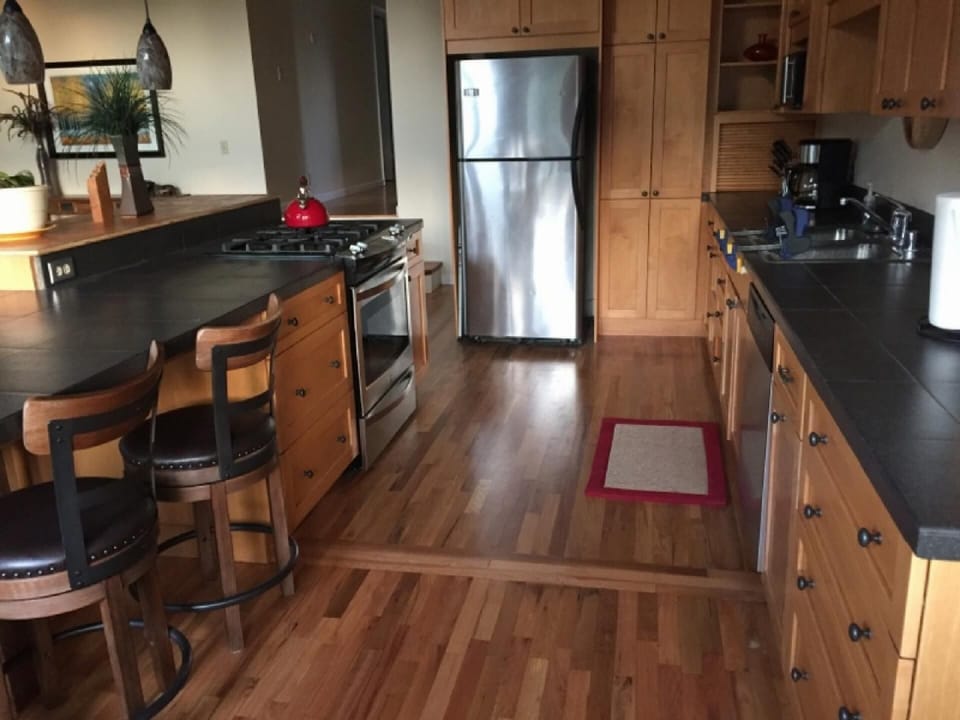 Great room - fully stocked kitchen.
