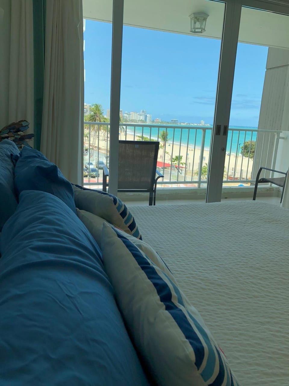 Morning view from the Master Bed
