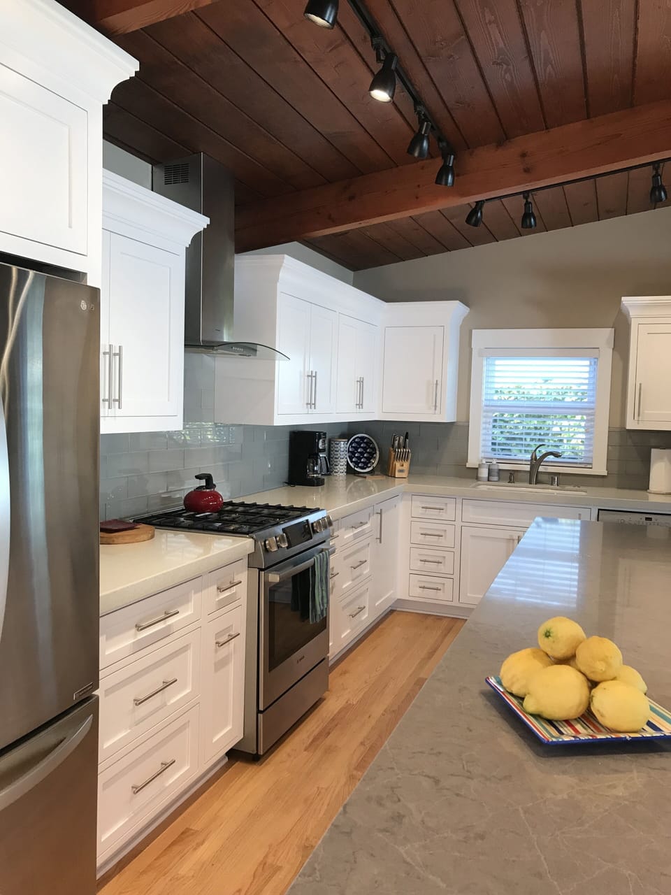 Updated, bright kitchen