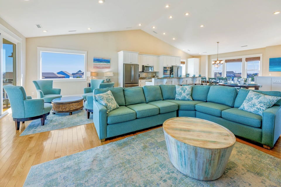 Surf or Sound Realty - 802 - Sweet Dreams - Great Room -4