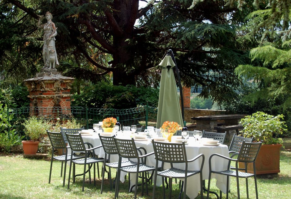 Lunch in the garden