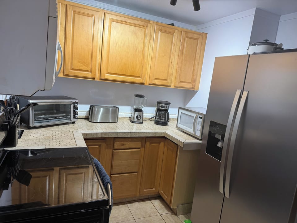 Fully stocked kitchen with all new appliances