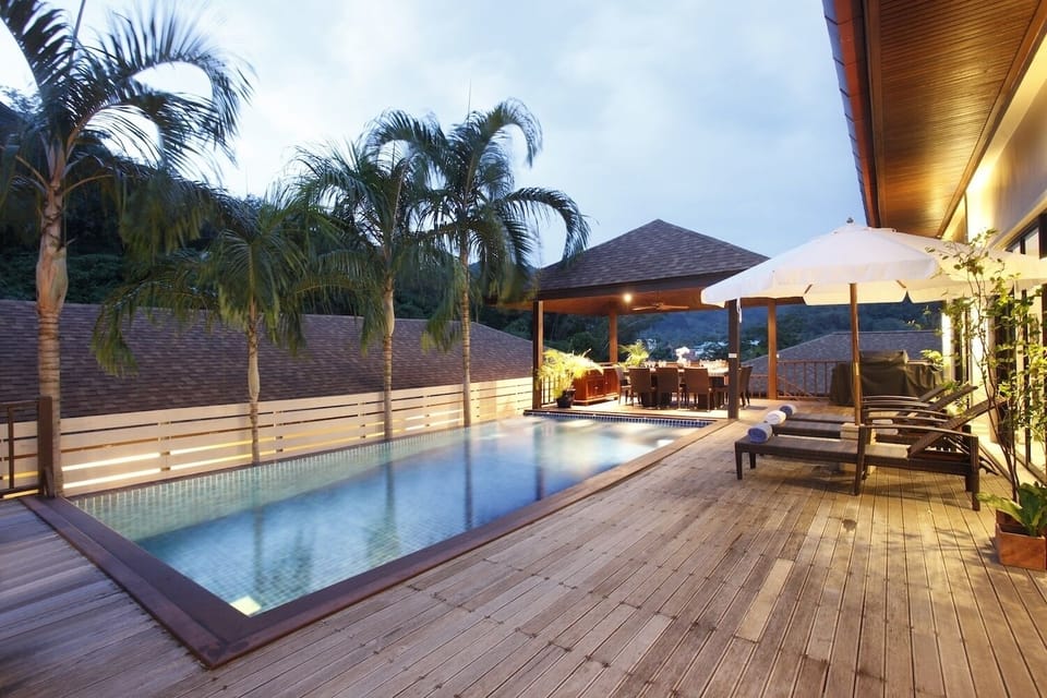 Private and peaceful sundeck and relaxing swimming pool