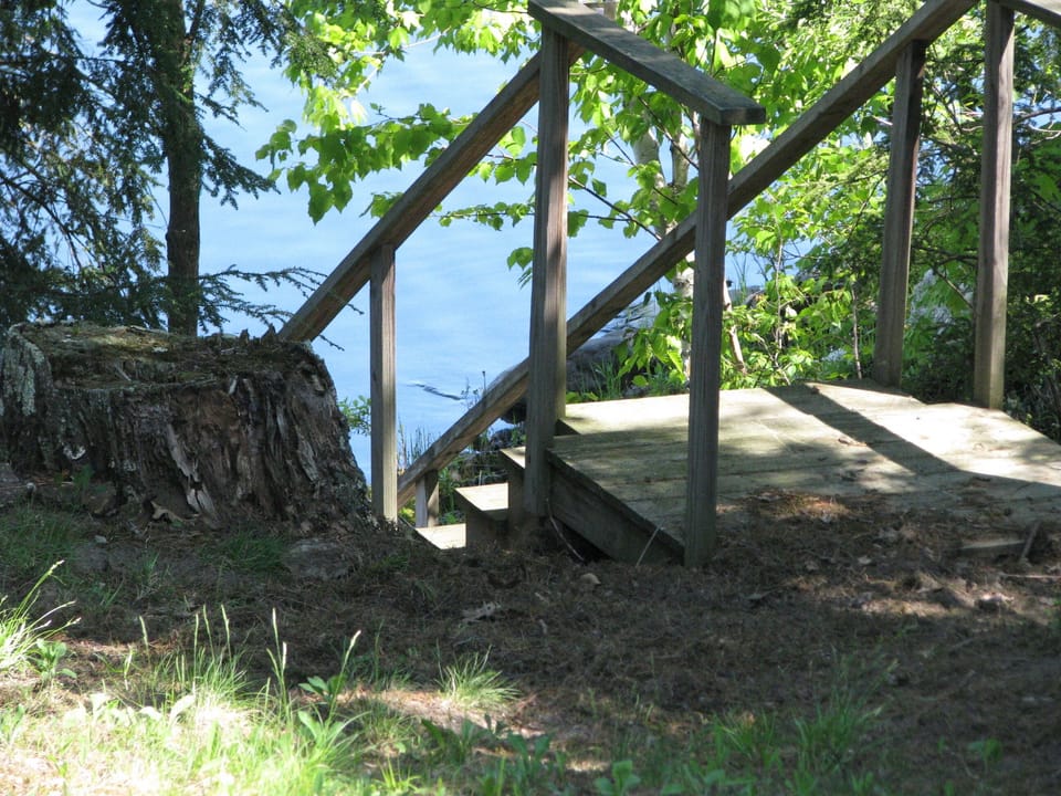 Stairway to beach