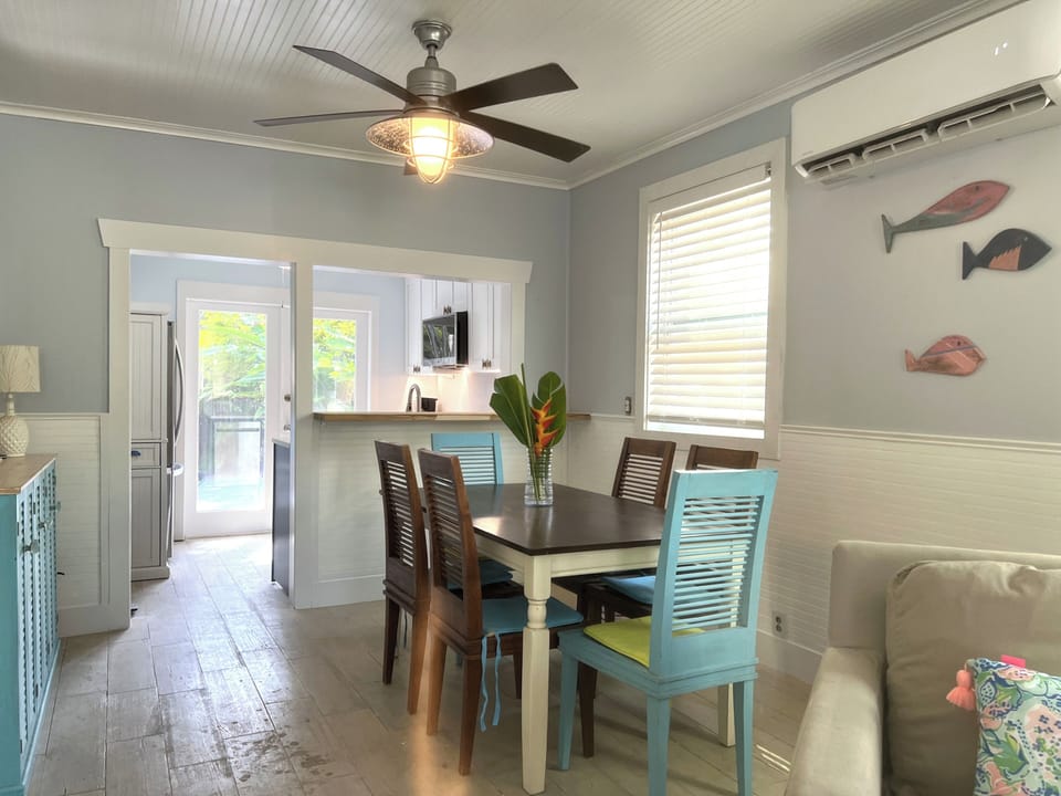 Open plan dining area