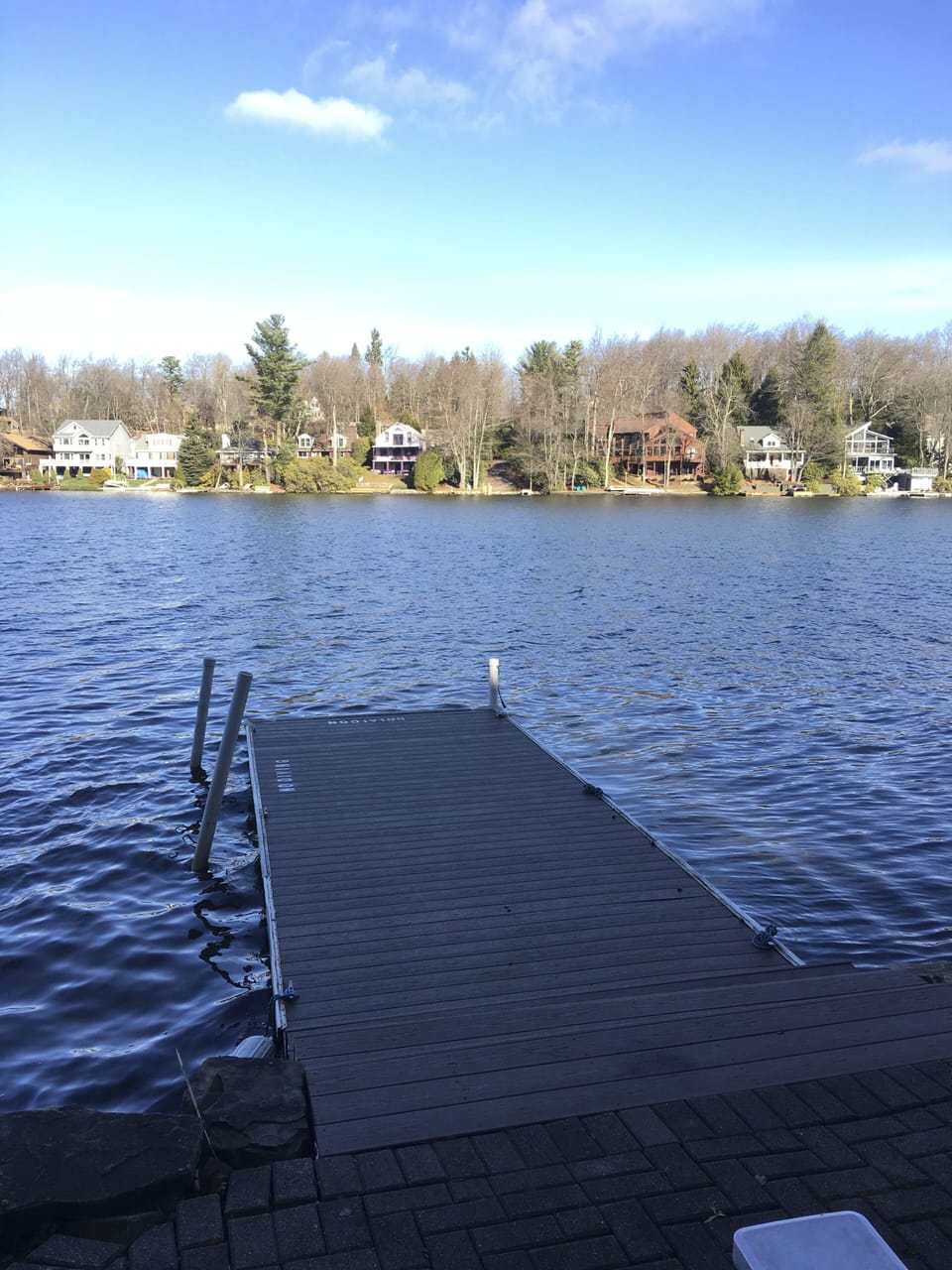 Private Dock.
