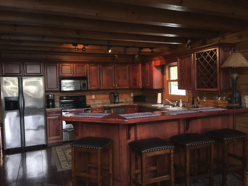 Custom Kitchen and Counter Side seating 