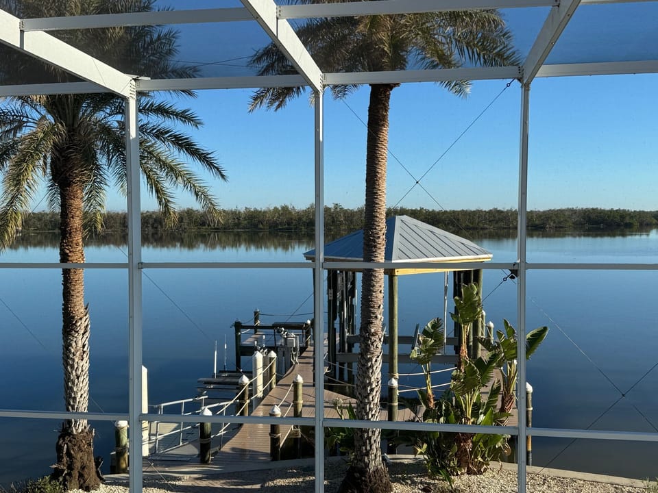 Newly renovated dock, boat and PWC lifts