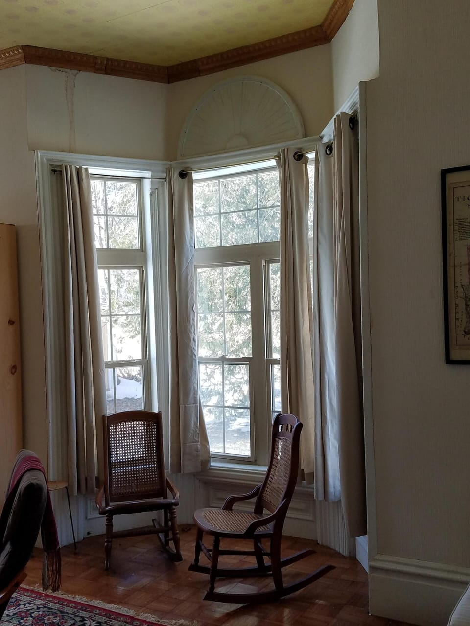 Window nook in living room