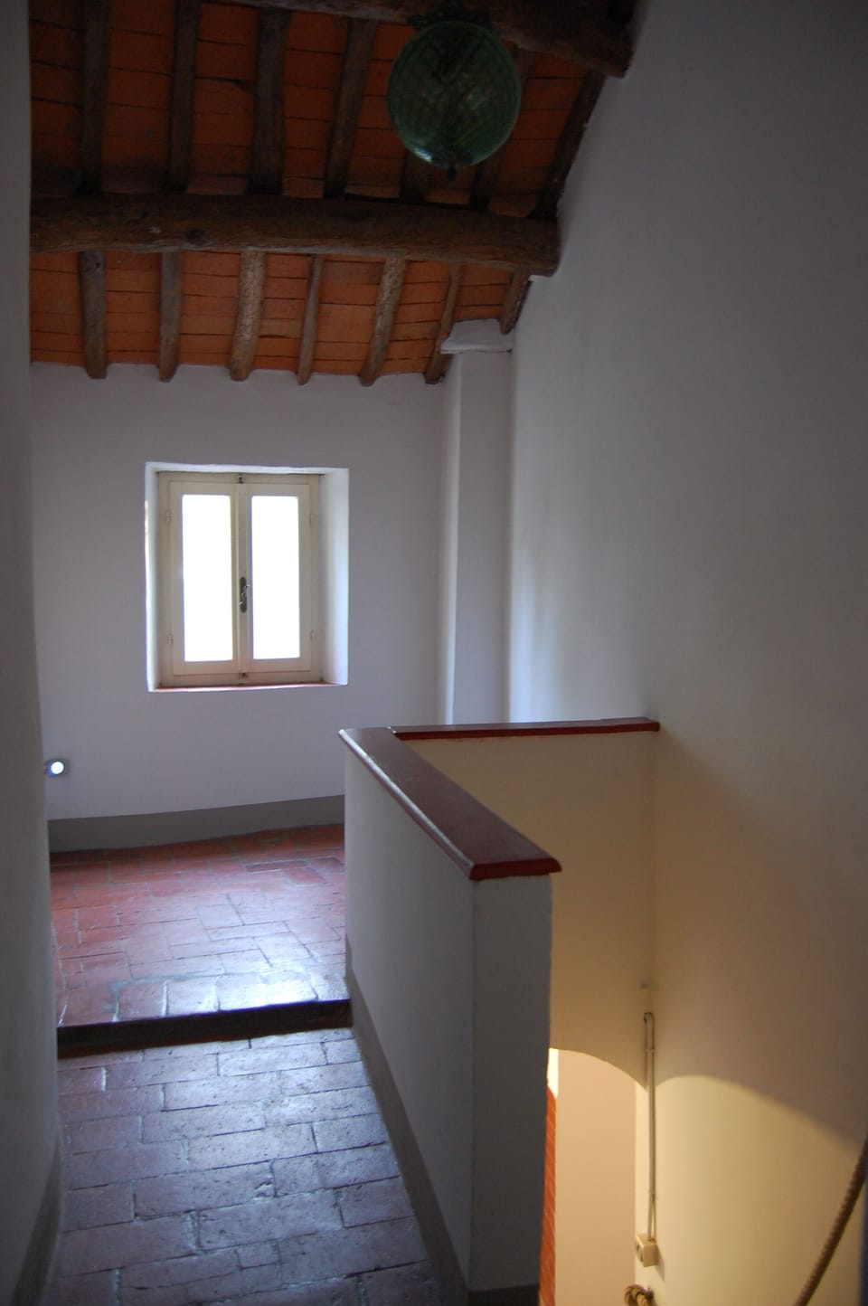 Upstairs alcove - additional single bed now in place