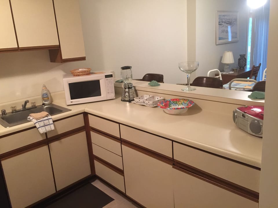 Partial view of kitchen