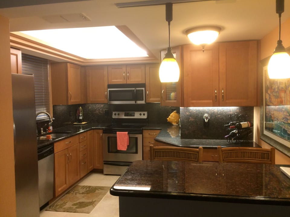 Your Wonderful Newly updated kitchen awaits you. Set in and enjoy TV as you Dine