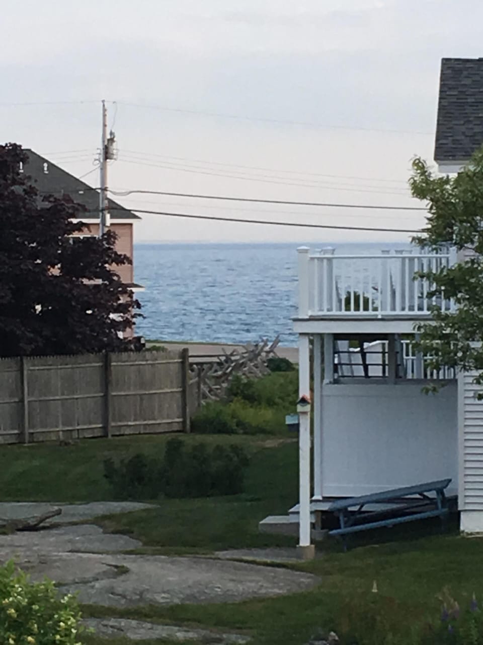 View from the deck