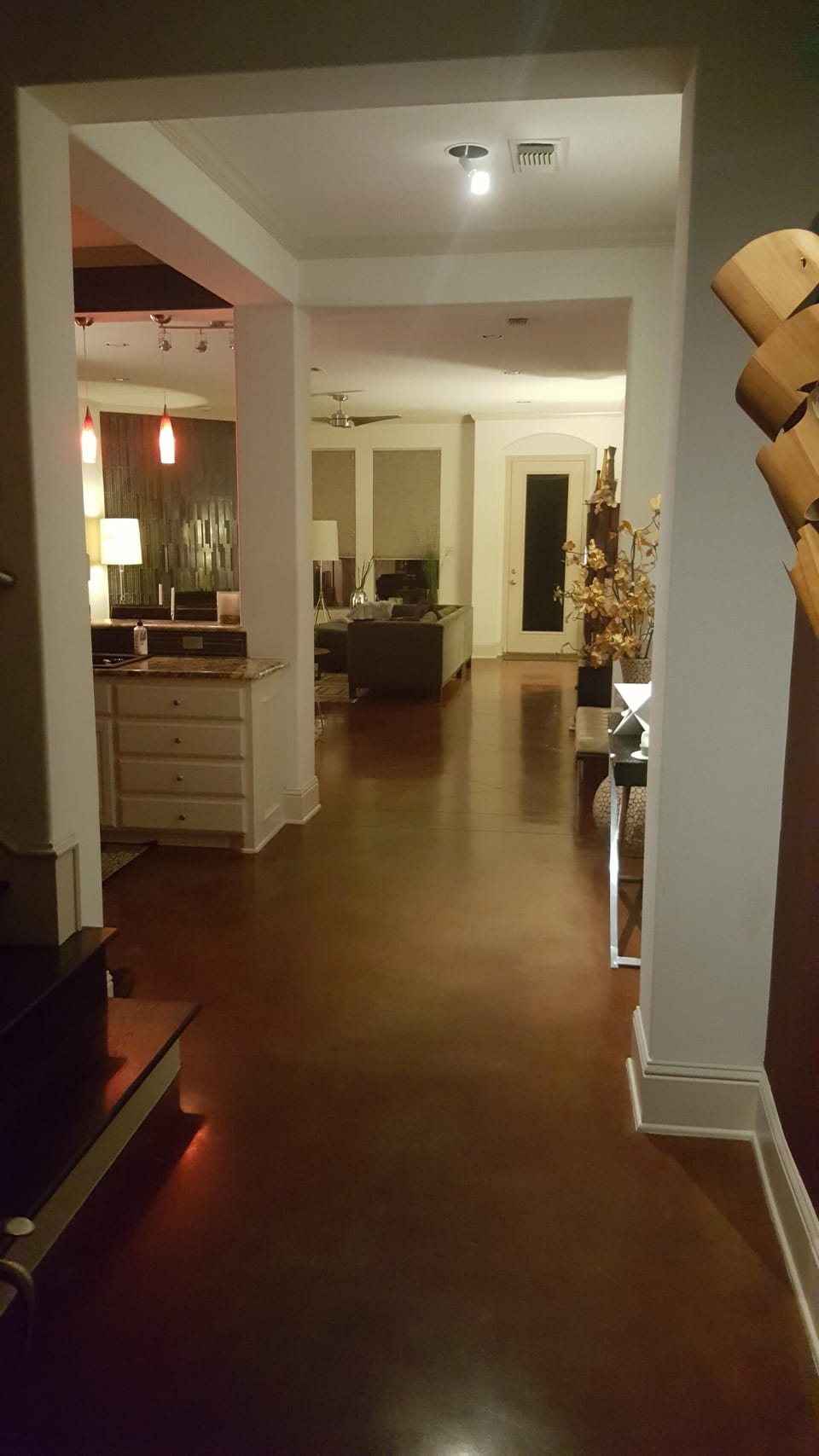 Entering House
