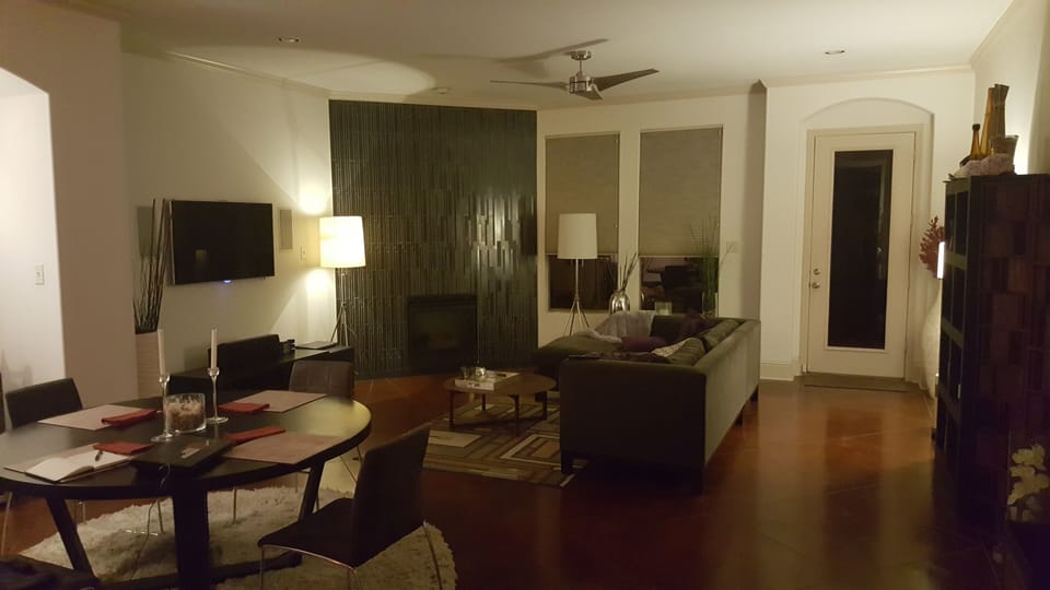 Living Room/Dining Room - Patio Door shown