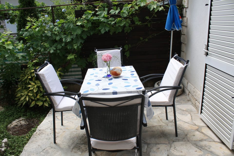 sitting area on the terrace