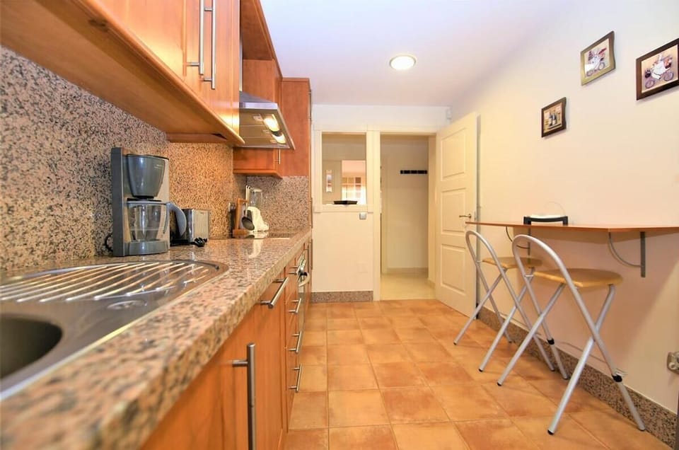 The modern kitchen from another angle