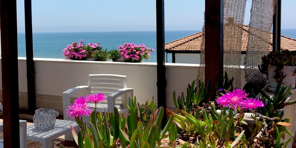 Terrace sea view