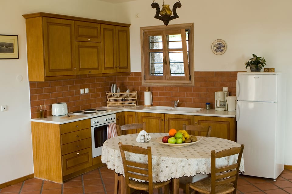 Dinning area and kitchen