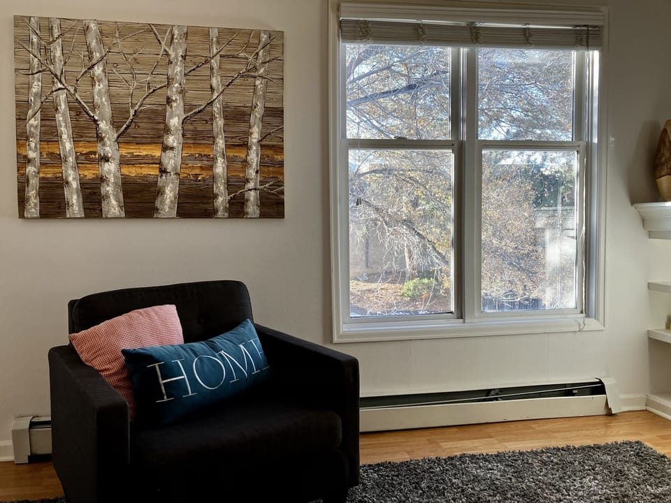 The natural sunlight in all the rooms is amazing, certainly in the living area 