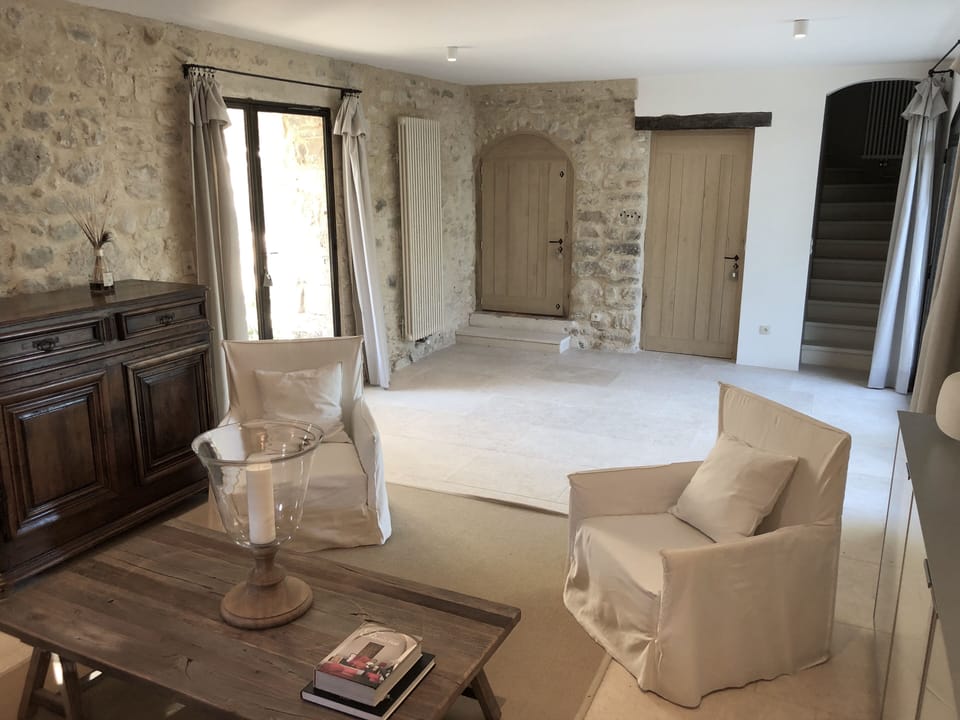 The summer living room