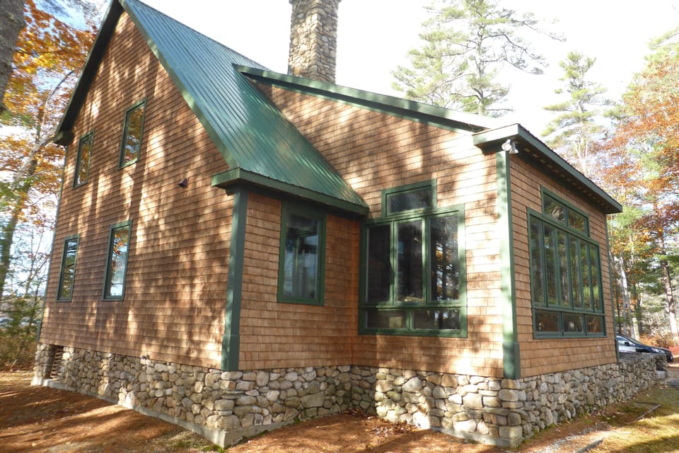 Side view of home.