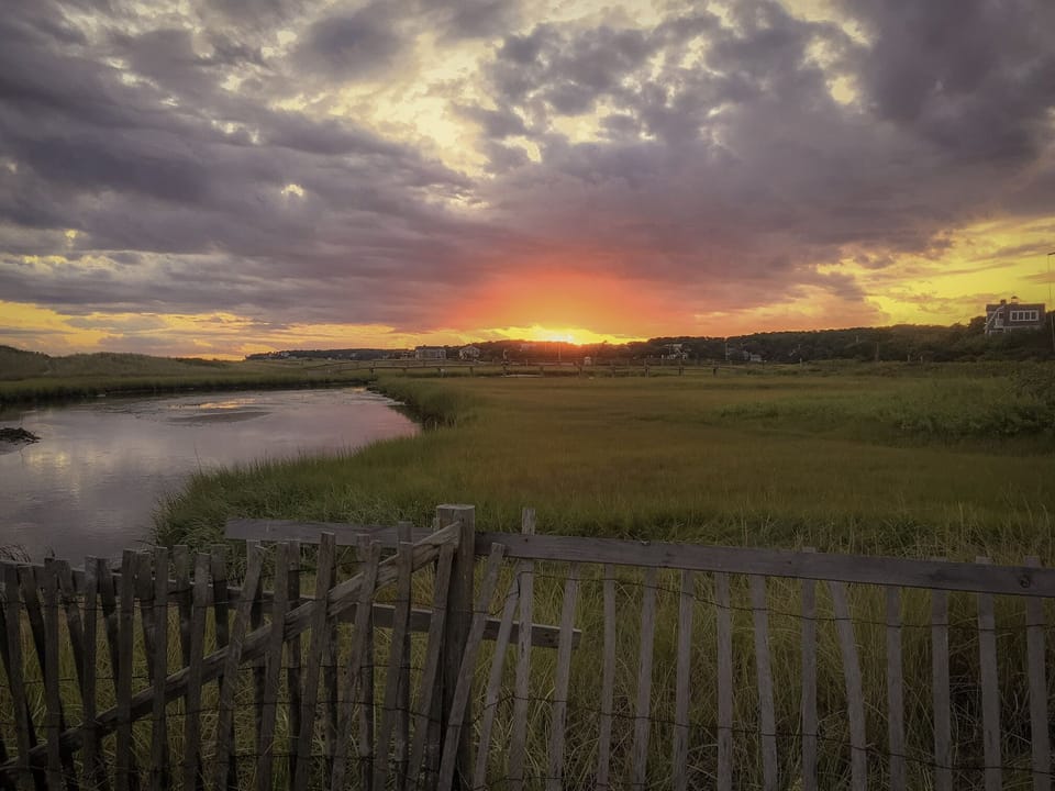 Ridgevale Beach at Sunset