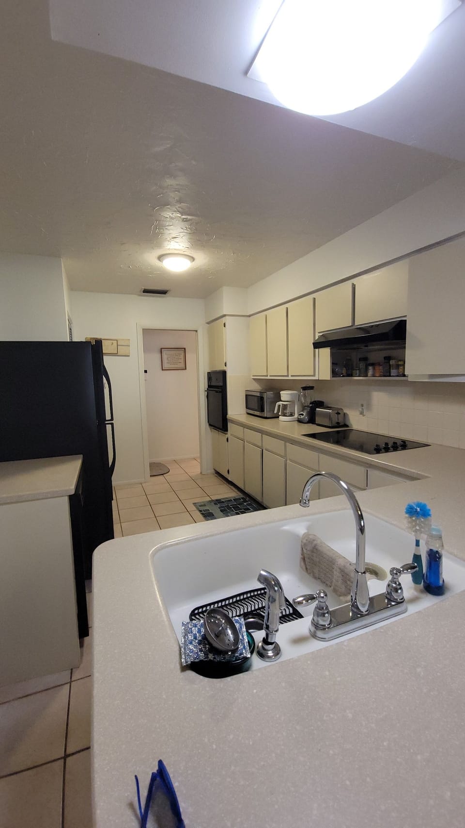 Full Kitchen with Fridge, Cooktop, Oven, Microwave and Dishwasher