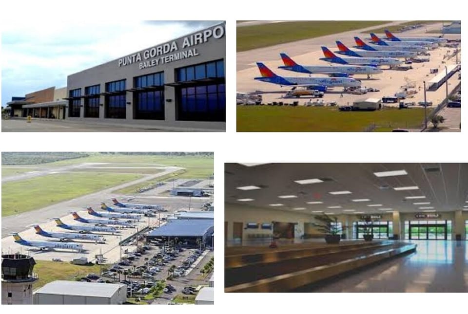 Punta Gorda Airport only 5 miles away