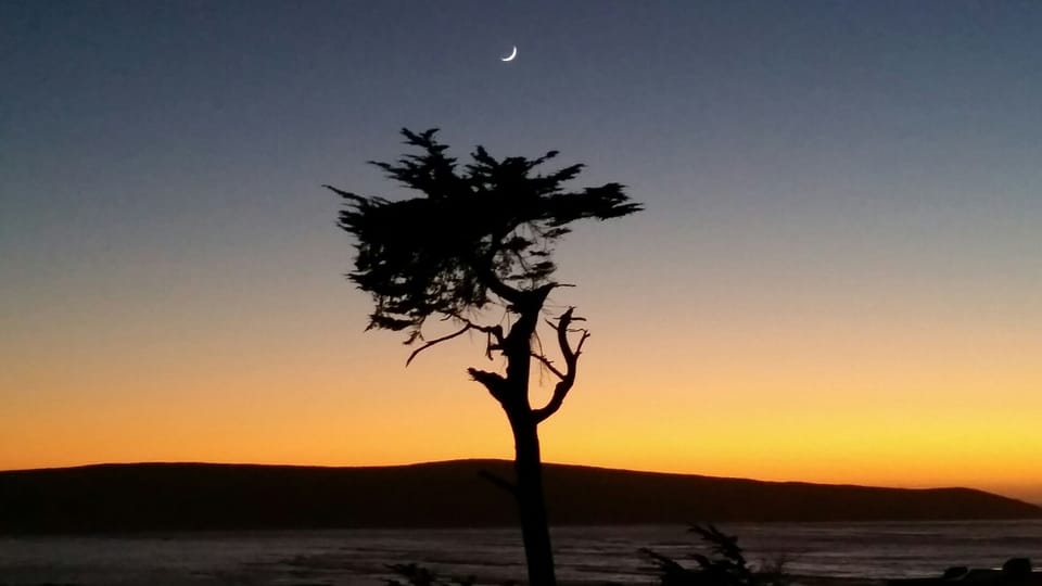 Watch the Sunset over the Ocean and Pt Reyes National Seashore from our deck.