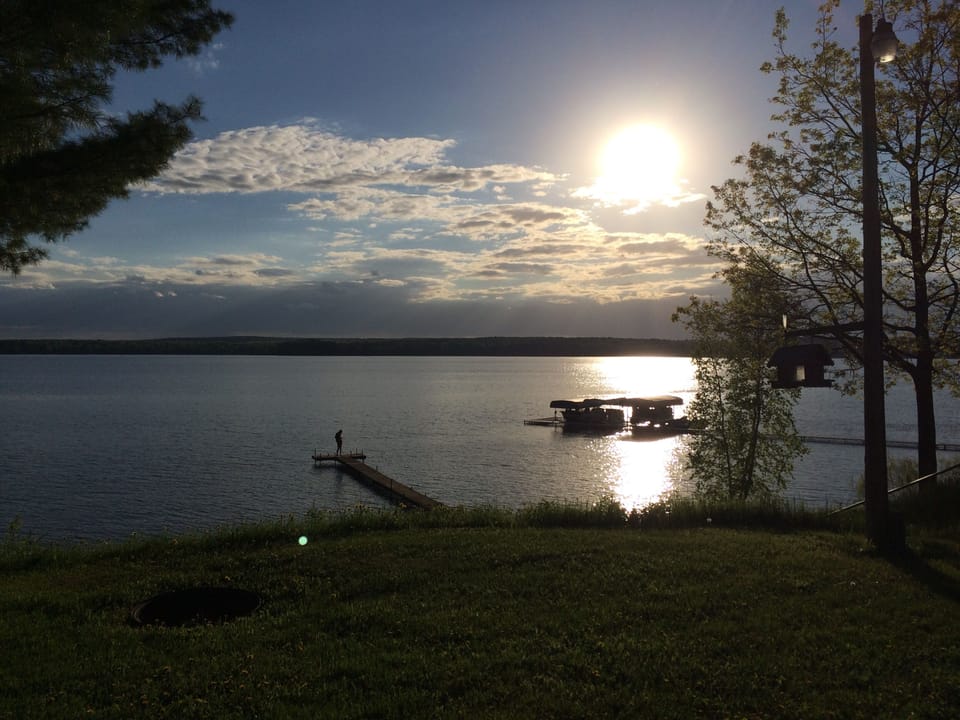 View from your cabin awaits you!