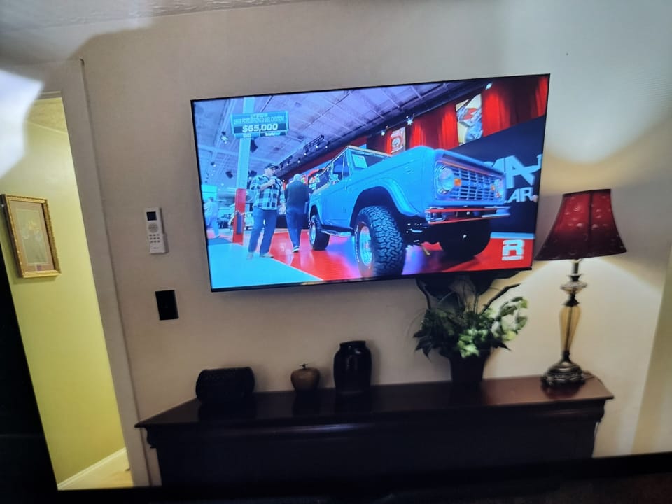 Master Bedroom 50" New Smart TV