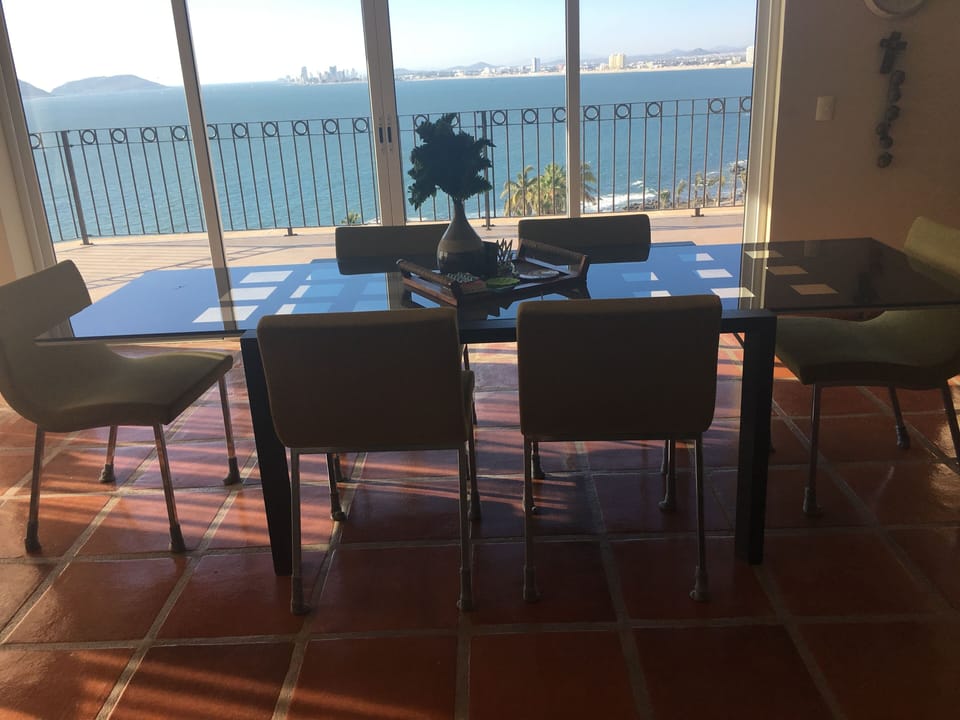 Dining for you and your guests with best day and night views in all of Mazatlan