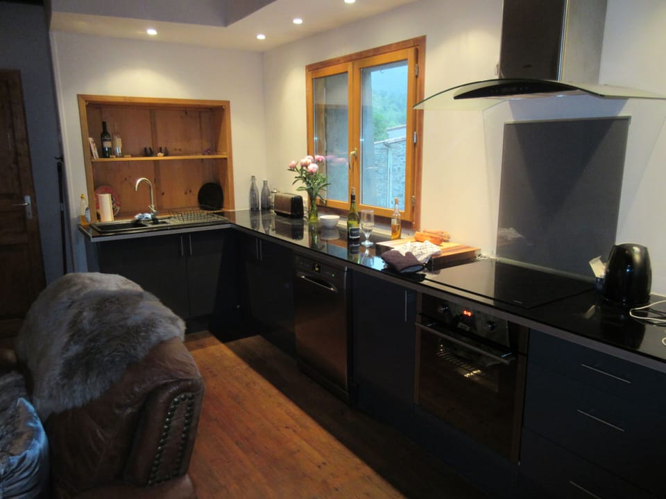 Modern kitchen with dishwasher