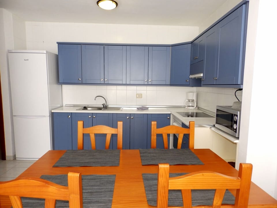 Kitchen with dining area