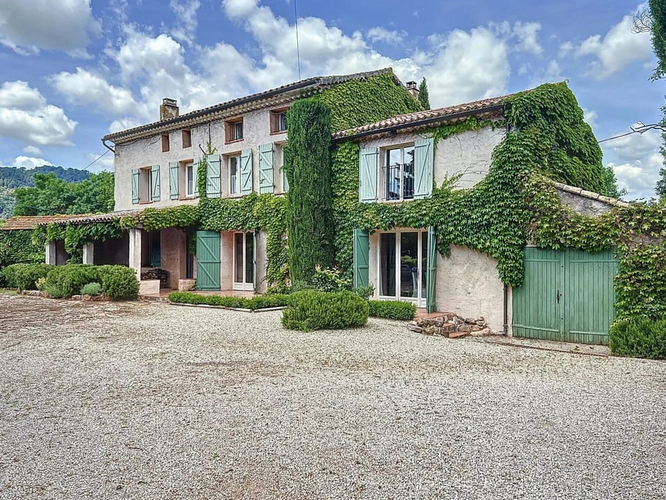 Front of the farmhouse