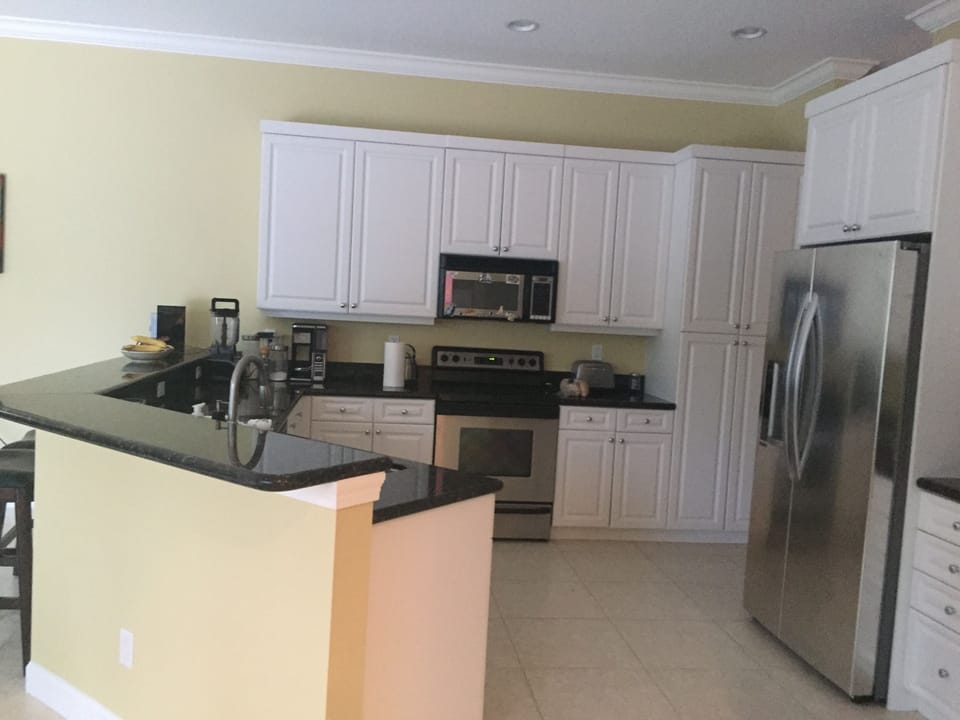 Open plan kitchen