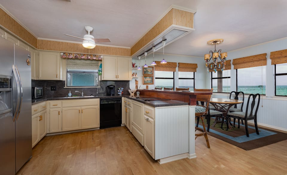 Open concept Kitchen area