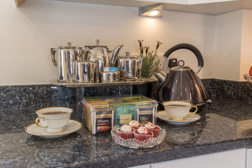 Complimentary selection of Twining black, green and herbal teas.