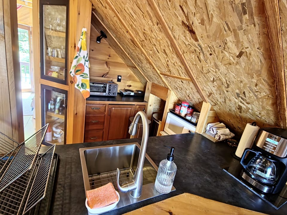 kitchenette picture without new Cuisinart air fryer 