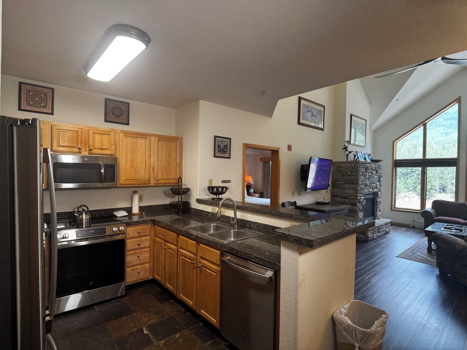 Open Kitchen Overlooking the Great Room
