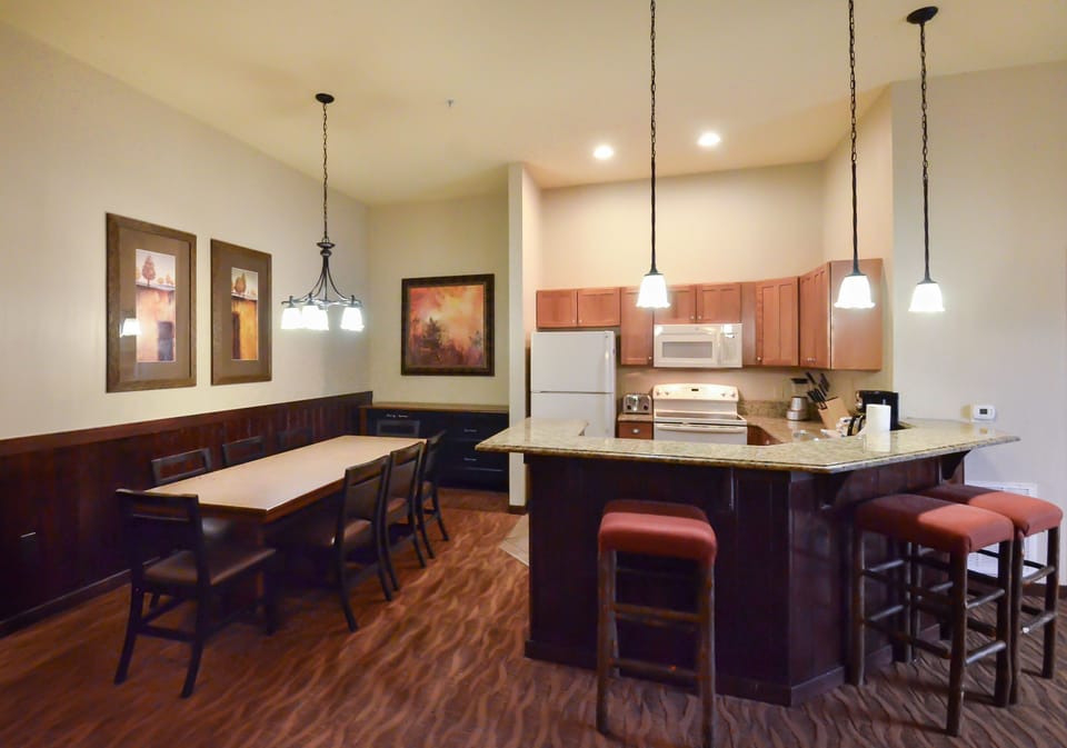 Kitchen and Dining Area