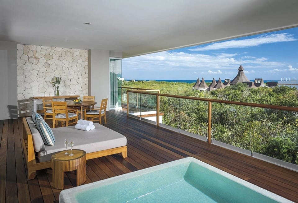 Balcony With Private Pool