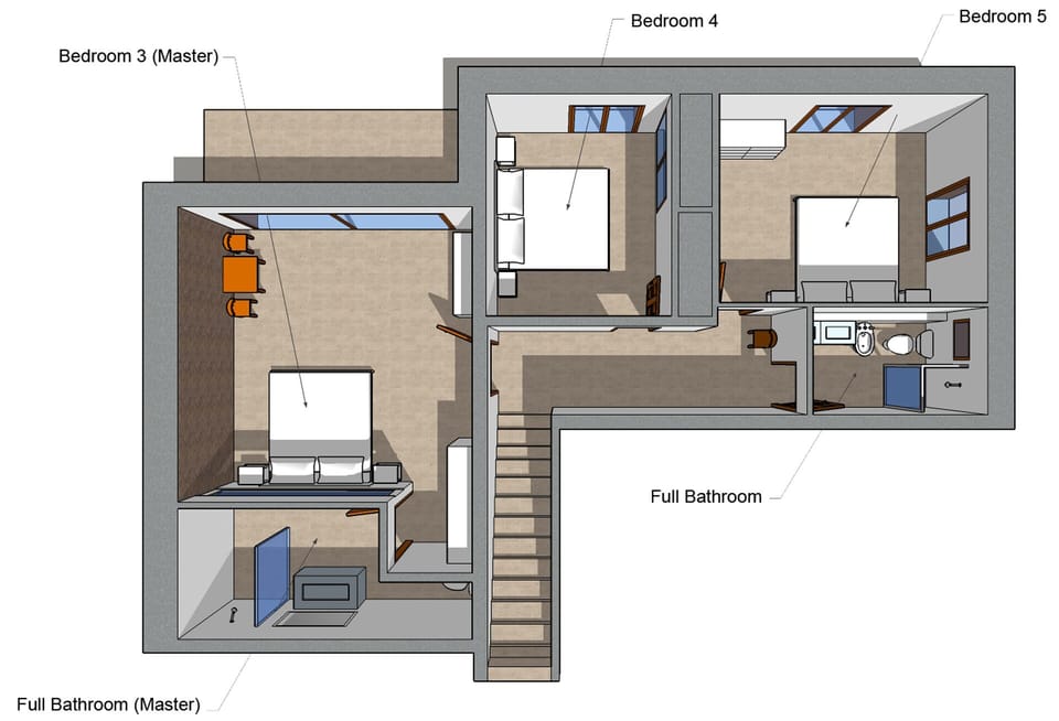 Lower Level Floor Plan