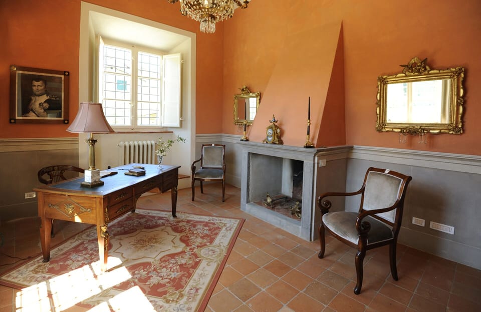 Pretty study room. All rooms have Wi-Fi.
